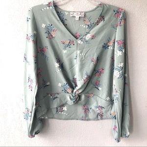 Pink Republic Flowered Blouse